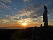 53 Luci del tramonto alla Madonnina del Costone (1195 m)